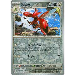 141 / 197 Scizor Rara foil reverse (IT) -NEAR MINT-