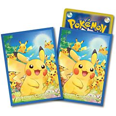 Proteggi carte standard pacchetto da 64 bustine Pikachu Assembly (JP)
