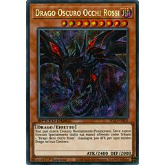 SGX3-ITB01 Drago Oscuro Occhi Rossi Rara Segreta 1a Edizione (IT) -NEAR MINT-