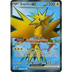 192 / 165 Zapdos ex Rara Segreta foil (IT) -NEAR MINT-