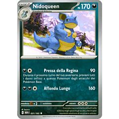 031 / 165 Nidoqueen Non Comune normale (IT) -NEAR MINT-