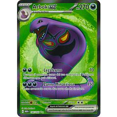 185 / 165 Arbok ex Rara Segreta foil (IT) -NEAR MINT-