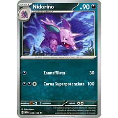 033 / 165 Nidorino Non Comune normale (IT) -NEAR MINT-