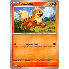 058 / 165 Growlithe Comune normale (IT) -NEAR MINT-