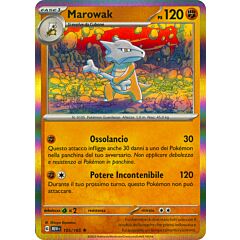 105 / 165 Marowak Rara foil (IT) -NEAR MINT-