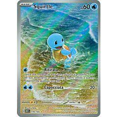 170 / 165 Squirtle Rara Segreta foil (IT) -NEAR MINT-