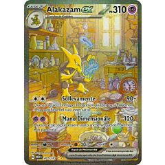 201 / 165 Alakazam ex Rara Segreta foil (IT) -NEAR MINT-