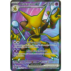 188 / 165 Alakazam ex Rara Segreta foil (IT) -NEAR MINT-