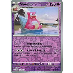 080 / 165 Slowbro Non Comune foil reverse (IT)