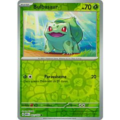 001 / 165 Bulbasaur Comune foil reverse (IT)