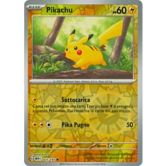 025 / 165 Pikachu Comune foil reverse (IT)