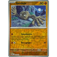 074 / 165 Geodude Comune foil reverse (IT)