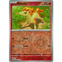 077 / 165 Ponyta Comune foil reverse (IT)