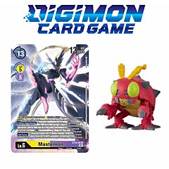 Adventure Box Limited Edition Alternate Art Promo Mastemon + figure Tentomon (EN)