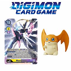 Adventure Box Limited Edition Alternate Art Promo Mastemon + figure Patamon (EN)