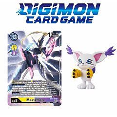 Adventure Box Limited Edition Alternate Art Promo Mastemon + figure Gatomon (EN)