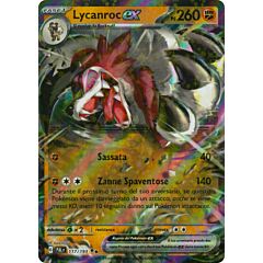 117 / 193 Lycanroc ex Rara Ex foil (IT) -NEAR MINT-