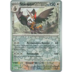 150/198 Staraptor Non Comune foil reverse (IT) -NEAR MINT-