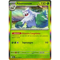 011 / 193 Abomasnow Rara foil (IT) -NEAR MINT-