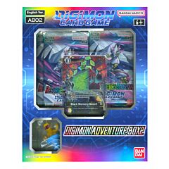 AB02 Digimon Adventure Box 2 Promo Black Memory Boost + figure Agumon (EN)