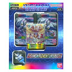 AB02 Digimon Adventure Box 2 Promo Yellow Memory Boost + figure Veedramon (EN)
