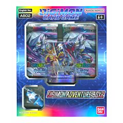 AB02 Digimon Adventure Box 2 Promo Purple Memory Boost + figure Veemon (EN)