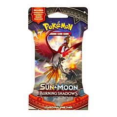 Sun and Moon Burning Shadows busta 10 carte in blister "Paper Sleeve" artwork RANDOM (EN)