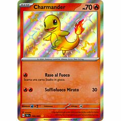 109 / 091 Charmander Rara Shiny foil (IT) -NEAR MINT-