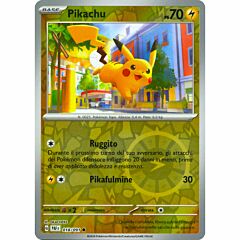 018 / 091 Pikachu Comune foil reverse (IT) -NEAR MINT-