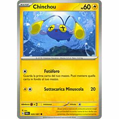 020 / 091 Chinchou Comune normale (IT) -NEAR MINT-