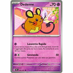 036 / 091 Dedenne Comune normale (IT) -NEAR MINT-