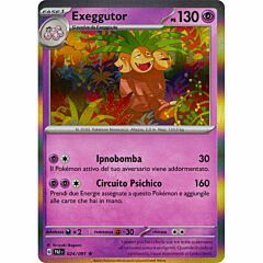 024 / 091 Exeggutor Rara foil (IT) -NEAR MINT-