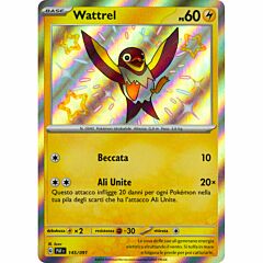 145 / 091 Wattrel Rara Shiny foil (IT) -NEAR MINT-