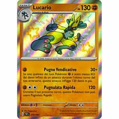 174 / 091 Lucario Rara Shiny foil (IT) -NEAR MINT-