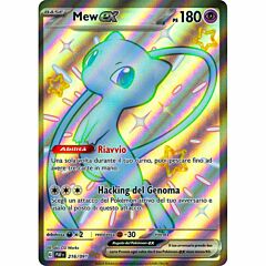 216 / 091 Mew ex Rara Segreta Full Art foil (IT) -NEAR MINT-