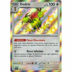 200 / 091 Dodrio Rara Shiny foil (IT) -NEAR MINT-