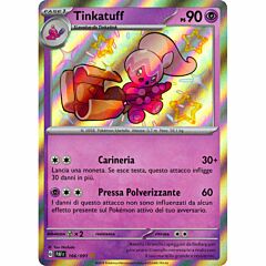 166 / 091 Tinkatuff Rara Shiny foil (IT) -NEAR MINT-