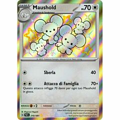 210 / 091 Maushold Rara Shiny foil (IT) -NEAR MINT-