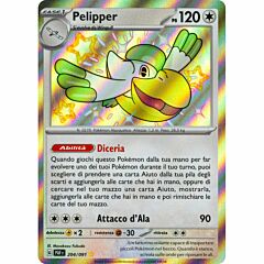 204 / 091 Pelipper Rara Shiny foil (IT) -NEAR MINT-