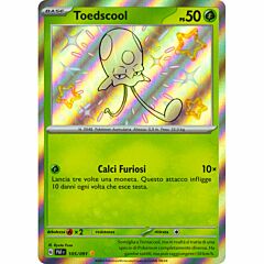 105 / 091 Toedscool Rara Shiny foil (IT) -NEAR MINT-