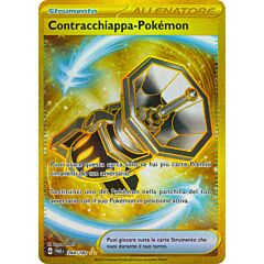 264 / 182 Contracchiappa-Pokemon Rara Segreta Gold foil (IT) -NEAR MINT-