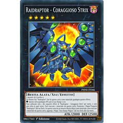 PHNI-IT046 Raidraptor - Coraggioso Strix Super Rara 1a Edizione (IT) -NEAR MINT-