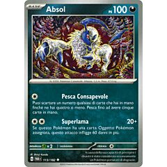 113 / 182 Absol Non Comune normale (IT) -NEAR MINT-