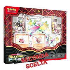 Scarlatto e Violetto Destino di Paldea Collezione Premium Skeledirge ex (IT) -SECONDA SCELTA-