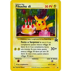 24 Compleanno di Pikachu promo foil (IT) -NEAR MINT-