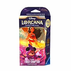 The First Chapter Starter Deck Moana & Mickey Mouse (Amber / Amethyst) (EN)
