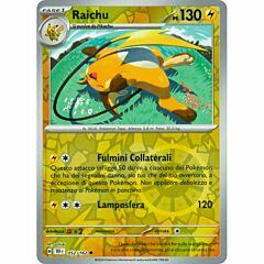 052 / 162 Raichu Comune foil reverse (IT)