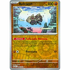 084 / 162 Relicanth Rara foil reverse (IT)