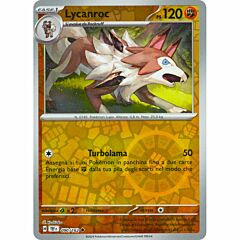 090 / 162 Lycanroc Non Comune foil reverse (IT)