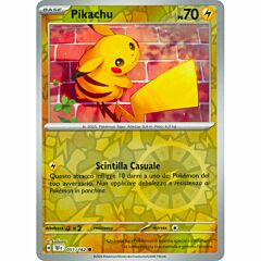 051 / 162 Pikachu Comune foil reverse (IT)